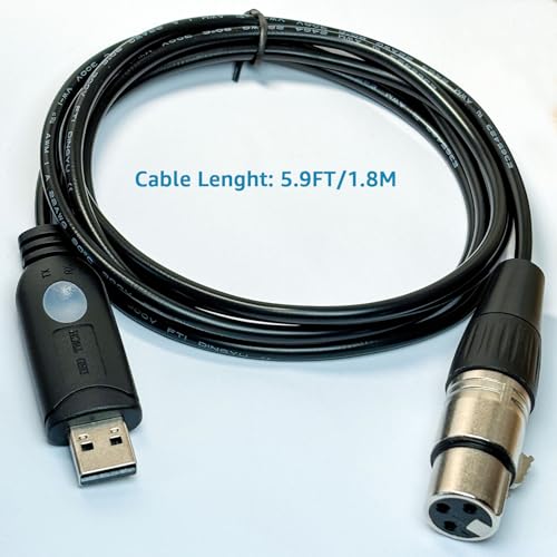 Câble USB vers DMX pour connecter vos projecteurs sur Soundswitch