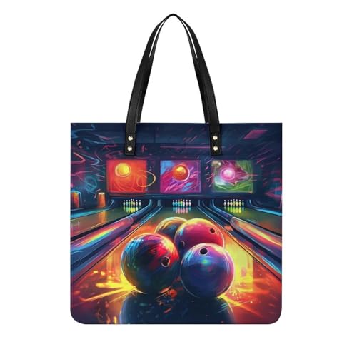 Sac étanche en cuir 39 cm blanc style bowling protégeant vos affaires de voyage