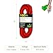 Go Green Power Inc. 14/3 100ft Lighted Outdoor Extension Cord - Durable, Heavy Duty - Perfect for Outdoor Tools & Equipment - GG-13800