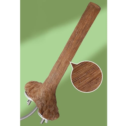 Perchoir chauffant réglable pour cage et support thermique pour perroquets - 4