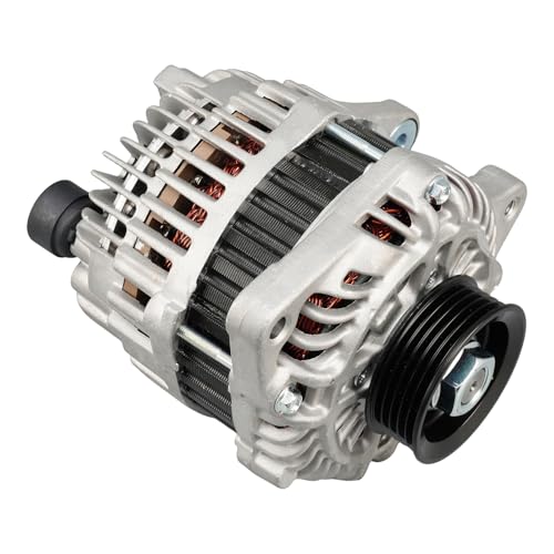 Image of KAX New Alternator Compatible With 2009-2012 Honda Fit, 2013 Honda Fit 1.5L L4 11410N 12V 95Amp CW 5-Groove Pulley