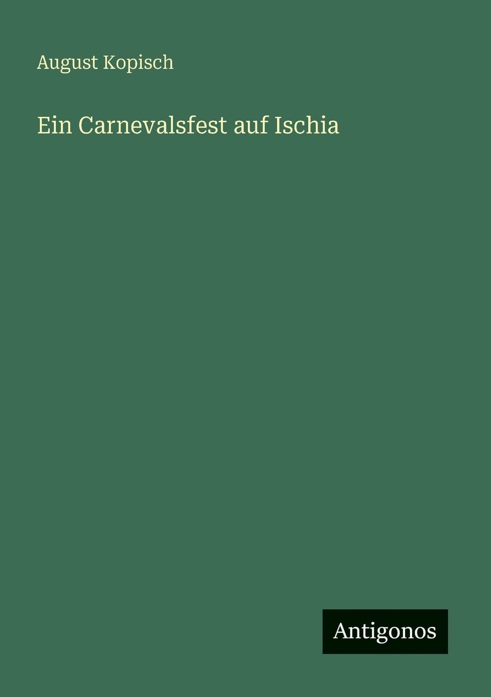 Ein Carnevalsfest auf Ischia