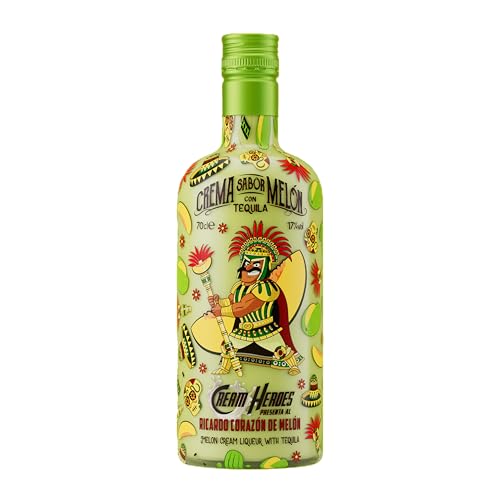 Cream Heroes - Ricardo Corazón de Melón, Crema de Tequila con melón, 70cl