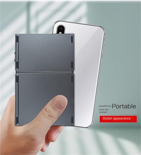 Clavier bluetooth pliable mini et nomade pour travailler en train