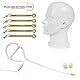 SPORTARC Ohrbügel, Headset, unidirektionales Mikrofon, Beige, Einzelohrbügel, Headset, Mikrofon, Kopfbügel-Mikrofon, 3,5 mm