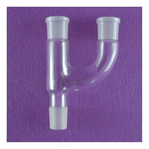 Adaptateur en verre 3 voies 29/32 de laboratoire en verre borosilicaté de haute précision