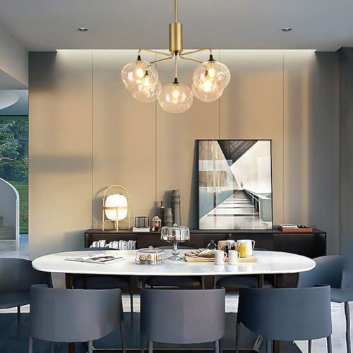 Plafonnier branche boule CFWSHJ pour sublimer un plafond bas