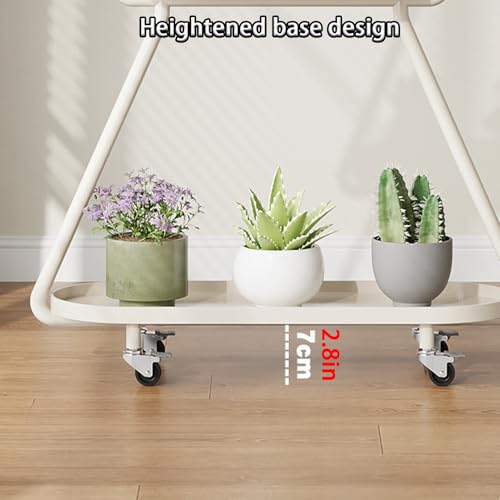 Petit support de fleurs extérieur pour terrasse et balcon vert - 7