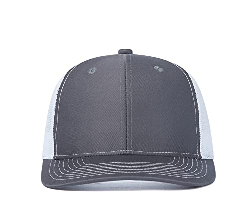 Image of Quanhaigou Trucker Hat - Mesh Snap Back - Unisex Adjustable Baseball Cap - Outdoor Hats for Men Women