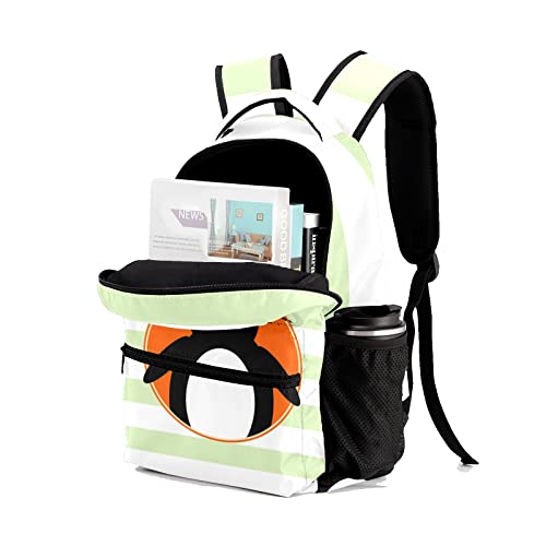 Custom Kids Backpack, Personalized Student School Bags for Boys & Girls, Bookbags for Travel Cute Penguin4