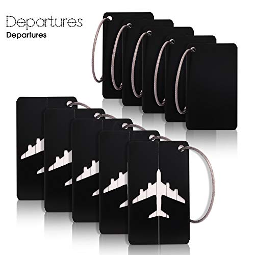 5PCS-Travel-Luggage-Tags-Bag-Tag-ID-Labels-Tag-For-Baggage-Suitcases-Bags-Plane-Shape-Aluminum-Alloy-for-Men-Women