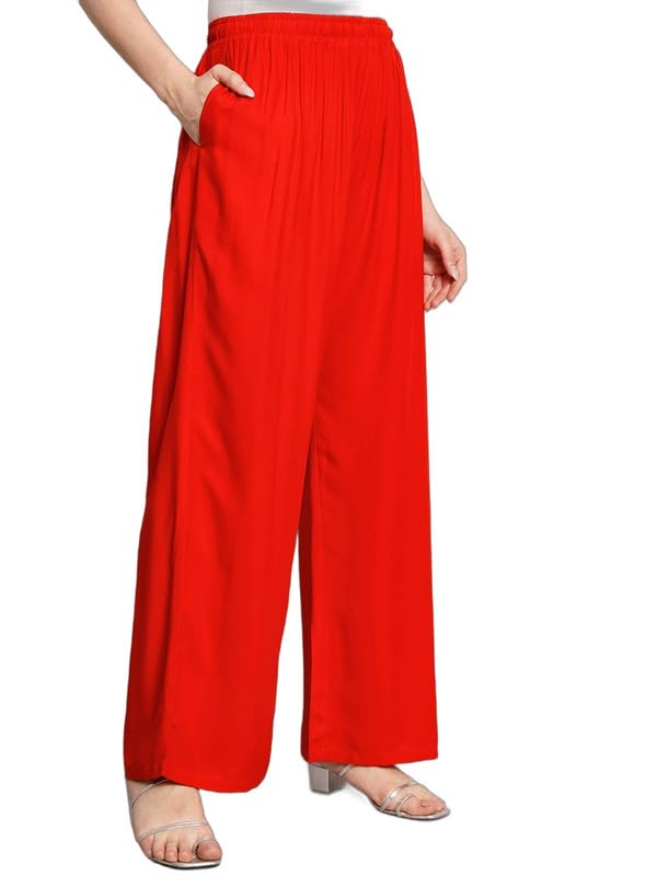 Image of Soft Colors Relaxed Fit Pocket Palazzo
