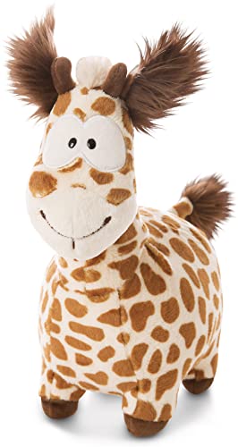 Kuscheltier Giraffe Gina 30cm – Nachhaltiges Plüschtier für Mädchen, Jungen & Babys-Flauschiges Stofftier zum Kuscheln & Spielen – Schmusetier der Wild Friends GO GREEN Kollektion