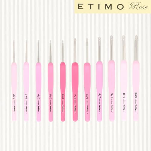 Tulip Etimo Rose Ganchillo Softgrip 5.00mm - 1 Unidad