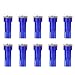 10 Pack T5 73 Wedge 3-3014SMD Instrument Gauge Dash Light LED Bulbs (Blue)