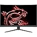 MSI G32CQ4DE E2 Gaming Monitor 32 Zoll (80cm), WQHD (2560x1440), 170 Hz, Curved 1500R, VA Panel, FreeSync Premium, HDMI, schwarz