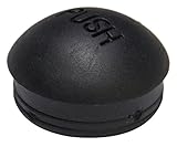 Burley Dust Cap for Push Button Wheels: Rubber