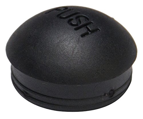 Burley Unisex Dust Cap Rubber for Pb Wheels, Black