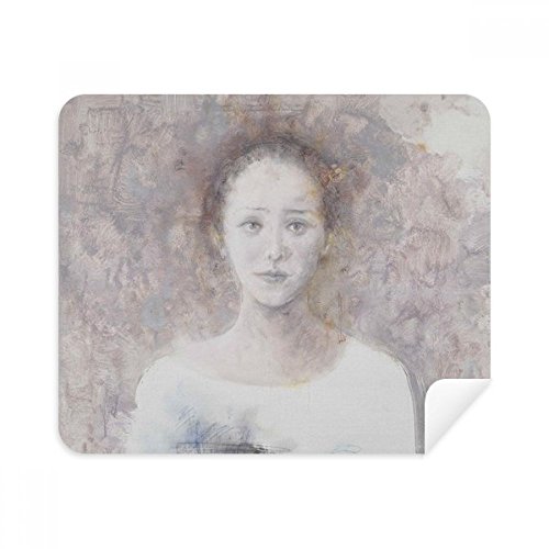 Suede tissu de nettoyage microfibre ultra doux motif peinture à l'huile pour lunettes