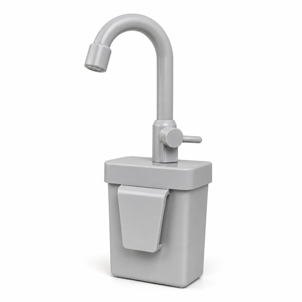 Play Sink with Running Water, Play Sink, Used for Play Sink with Running Water, Faucet Replacement Part, Interactive Kitchen Role-playing, and Group Activities (grey)