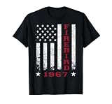 Jersey Style Firebird 67 1967 Love Old School Muscle Car T-Shirt, Men, Black, 3X-Large