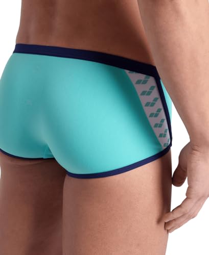Image of ARENA Performance Men's Icons Solid Low-Waist Swim Brief Short Athletic Swimsuit