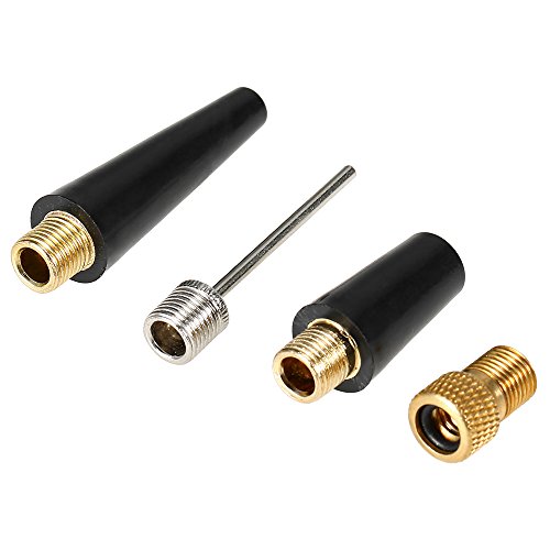 DECDEAL 4 PCS Adaptador De Bico De Agulha Kit Bomba De Inflação Da Esfera Da Bomba Da Agulha Kit Ada