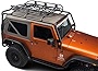 Barricade Roof Rack Basket; Textured Black Universal; Some Adaptation May Be Required