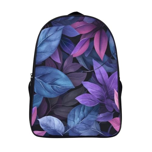 Mochila infantil Leaf impermeable 3D de dibujos animados para niños y niñas 40x28x16cm