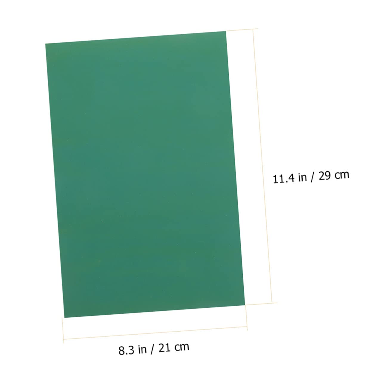 KONTONTY DIY Engraving Cutting Mats 2pcs PVC Cutting Boards Non-Burrs Lightweight Perfect for Teachers Students