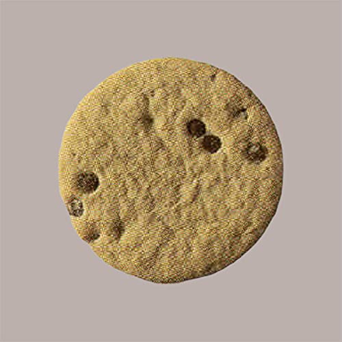 Lucgel Biscotto per Gelato Rotondo Cioccogel con Gocce di Cioccolato - 280 pezzi -