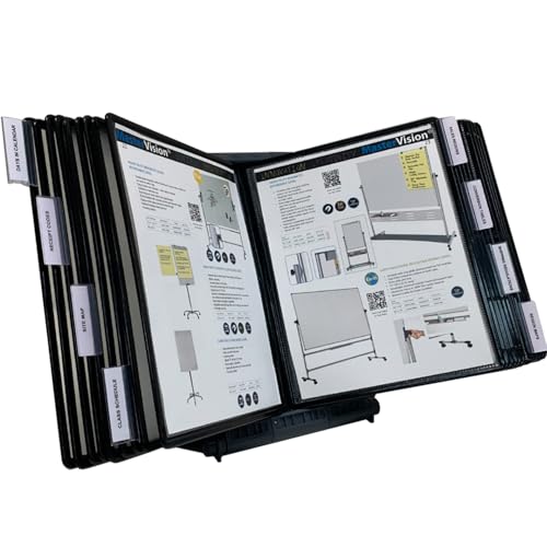 Ultimate Office AdjustaView Expandable Desk Reference Display Organizer 20B
