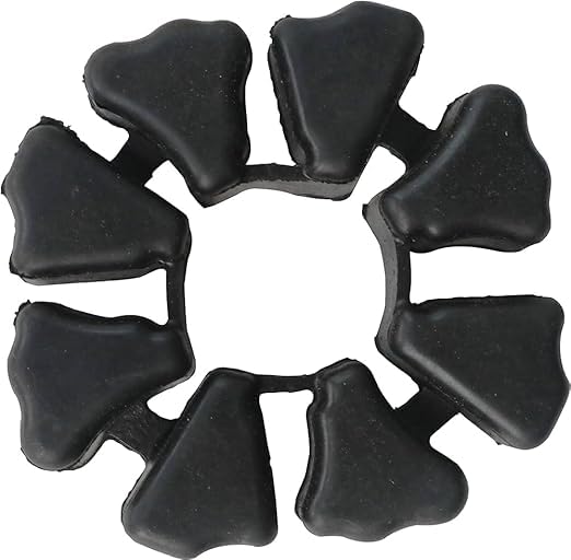 HK WHEEL DRIVE Coupling Rubber Compatible with Discover 125/135/150/Discover 125 ST (4 Hole)