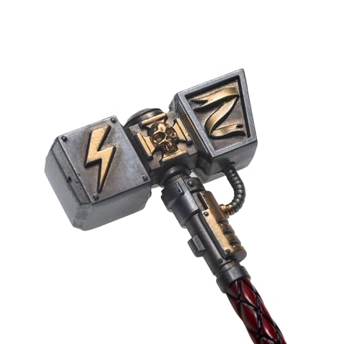 Image of Starforged Warhammer 40000 Thunderhammer & Thunderhead KeyChain Space Marines Astartes WH40 Jewelry