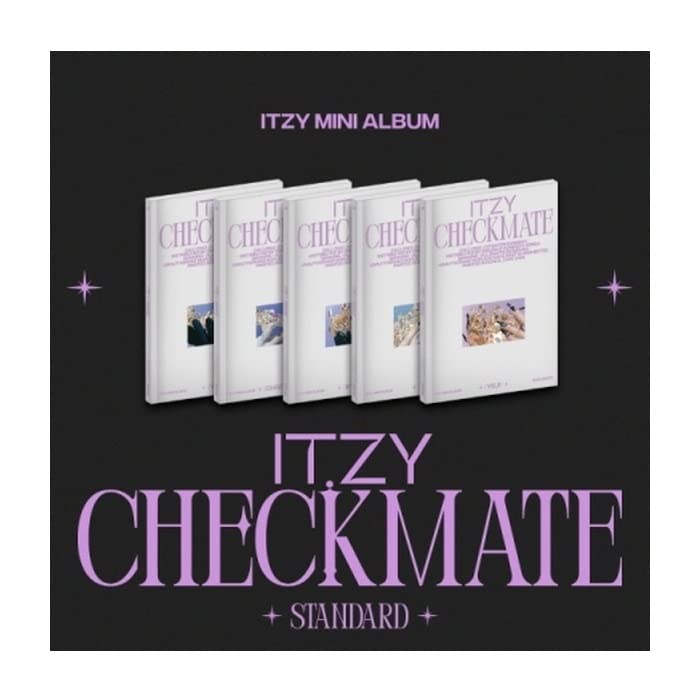 ITZY CHECKMATE 5th Mini Album 5 Cover SET 1p Mini Folding Poster On Pack68p Photo Book2p Photo Card1p Lyric Paper1ea StickerTracking Sealed
