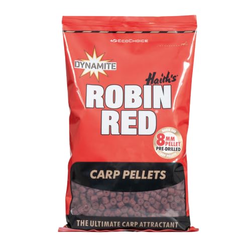Dynamite Baits Robin Red Carp Pellets (8mm)