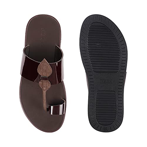 Image of Mochi Mens Leather Kolhapuris
