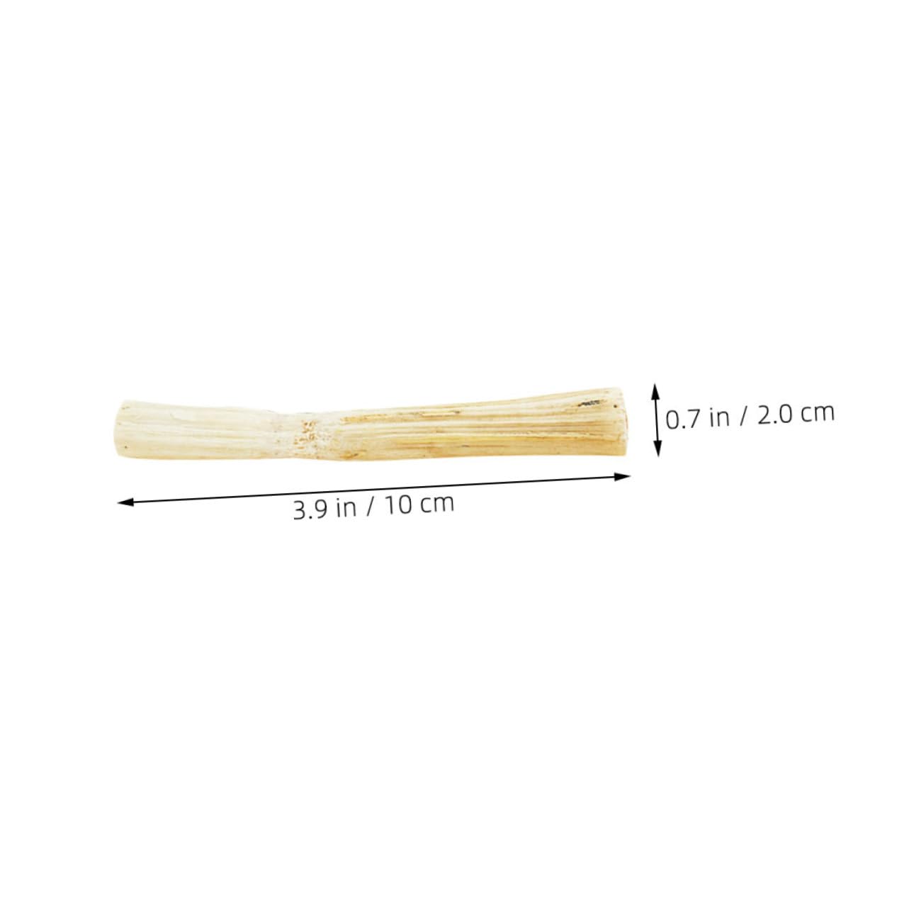 BESTonZON Bastoncini Masticabili in Bamboo Naturale per Conigli Criceti Cincillà Porcellini d Giocattolo Dentale Antistress per Animali Snack per Denti Sani e Comportamento