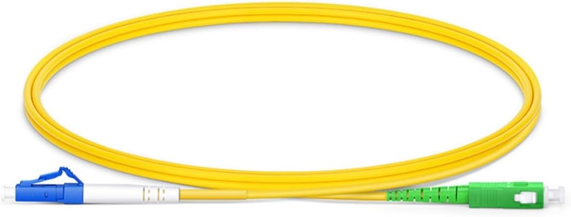 XTND Connect Fiber Optic Patch Cord LC/UPC - SC/A PC Single Mode 9/125µm Simplex 3mm LSZH Yellow Color, Fiber Optic Jumper Part Number : XTNDIPC02SX2D030LCSA (20 Meter)