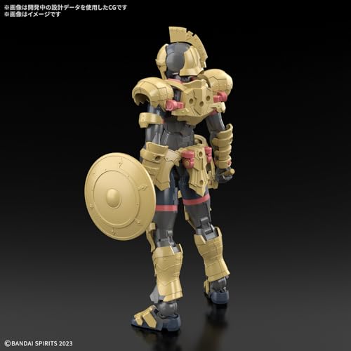 30MF Rebel Sword Man maquette plastique à code couleur Bandai - 2
