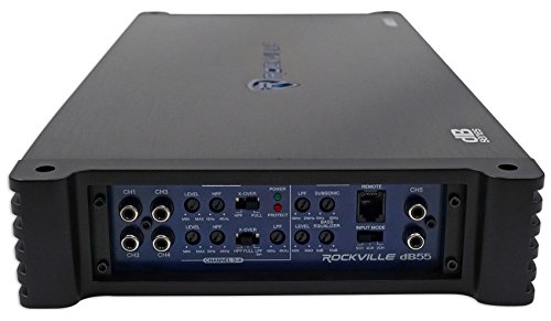 Rockville Db55 4000 Watt/1000W Cea Rms 5 Channel Amplifier Car Stereo Amp, Loud! #TOP6