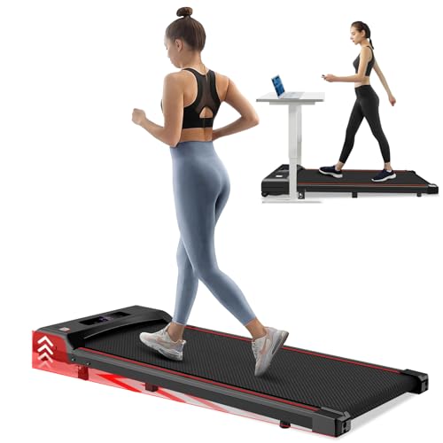 Tapis De Marche Pliable 3HP, Inclinable 0-9%, Vitesse 1-10 Km/h - Pour Bureau, Maison, Silencieux - Avec App, Télécommande, LED - 6
