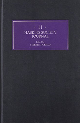 The Haskins Society Journal 11: 1998. Studies in Medieval History