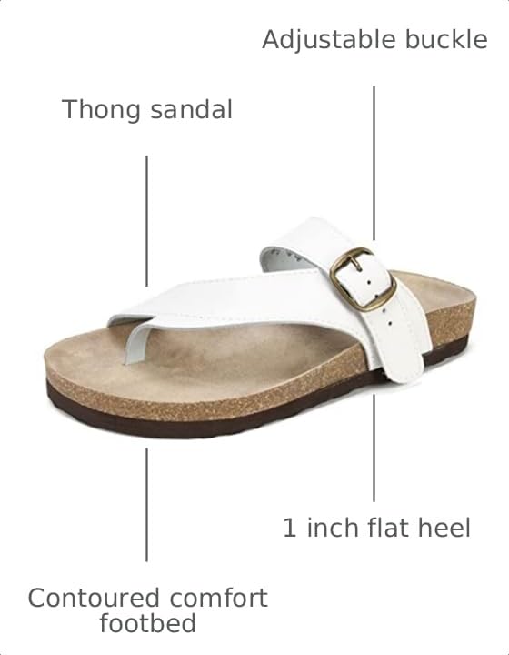 Image of White Mountain Women's Carly Footbed Sandal