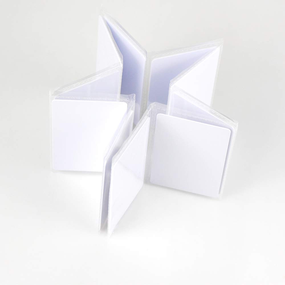 Inteligentny RFID 13.56MHz Karta Czytelna Przepisywalny UID Zmienny materiał PVC dla bloku klonowania kart 1K IC 0 Sektor 0 Blank (Pack of 50)