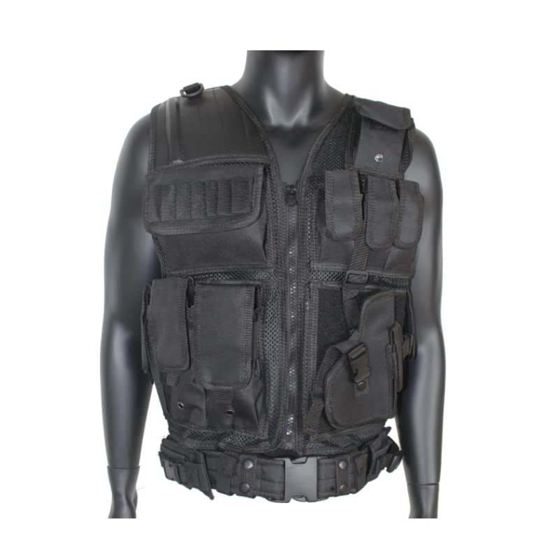 Image of GALAXYLENSE Universal Hunting Sport Hiking Protection Vest Light Weight Heavy Duty Breathable 600 D Polyester