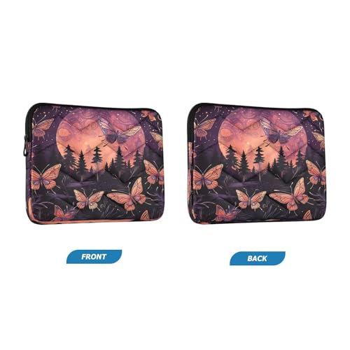 Funda para portátil 13-14 pulgadas impermeable con diseño mariposas miniatura 2