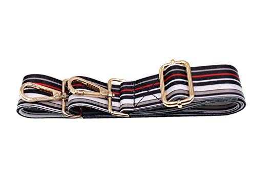 Image of Teeoff Cross body Handbag Purse Strap Wide Shoulder Strap Adjustable Replacement Belt Guitar Style