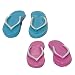 Miniature Fairy Garden Beach Flip Flops, Set of 2