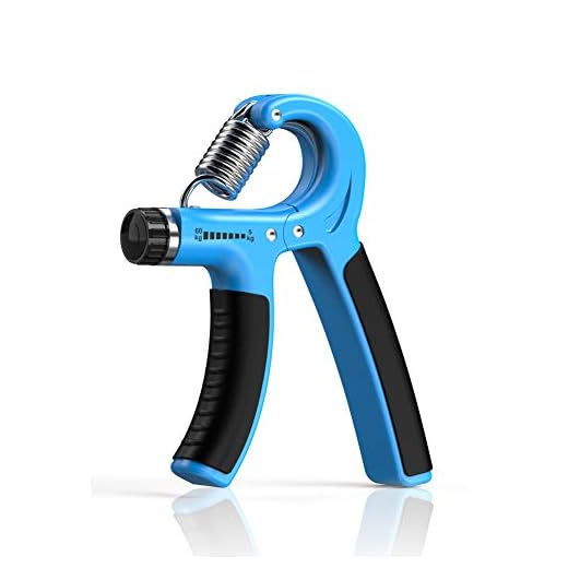 Longang Hand Grip Strengthener with Adjustable Resistance 11-132 Lbs (5-60kg), Wrist Strengthener (1 PC) (A)